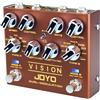 JOYO Pedale multieffetto di modulazione serie R Ingresso e uscita stereo a doppio canale 9 effetti per chitarra elettrica (Vision R-09)