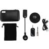 FILFEEL Microfono per Strumento Wireless 2.4G per Fisarmonica Chitarra Sassofono, Pickup Microfono Wireless per Sassofono, Microfono a Condensatore Unidirezionale, qualità HiFi, Distanza