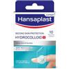 Elastoplast Hansaplast Lot de 10 pansements de protection pour la seconde peau - 100% étanches - Ultra fins et flexibles - Avec une adhérence extra forte