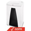 hsm Distruggidocumenti uso frequente HSM SECURIO B34 P-2 - 100 L taglio a strisce 5,8 mm - bianco - 1841111