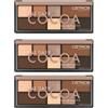 Catrice Cosmetics Catrice The Dark Cocoa Eyeshadow Palette ombretto, multicolore, 8 colori, intensi, brillanti, colori intensi, brillanti, vegani, senza particelle di microplastica, senza profumo, senza olio