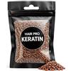 HairPro Extension HairPro Granuli Cheratina Extension Capelli 20g — Marrone Trasparente #3.0