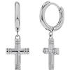 amor Scorpions by Amor Orecchini in acciaio inox, unisex, per uomo e donna, orecchini a cerchio, idea regalo, Normal, Acciaio inossidabile, Nessuna pietra preziosa