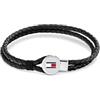 Tommy Hilfiger Jewelry Braccialetto in Pelle da Uomo Colore Nero - 2790654