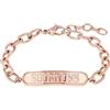 Amor Bracciale Scorpions in acciaio inox/nylon, unisex, per uomo e donna, in confezione coordinata, Mittelgroße, Acciaio inossidabile, Nessuna pietra preziosa
