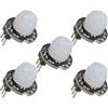 TECNOIOT 5pcs SR602 Motion Detector Human Body Infrared Pyroelectric Sensor Module