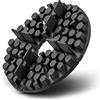 QUICK2FIX® 50 cuscinetti in gomma - Larghezza fughe 2 mm x altezza 10 mm - Cuscinetto a palo per pannelli terrazzi. Larghezza fughe 2 mm x altezza 10 mm. (2 x 10 mm (larghezza x altezza)