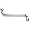 Schläfer 400314 | Canna di Ricambio Girevole per Rubinetto Cucina a Parete a S, Lunghezza 25 cm con Ghiera 3/4 (Ø 24,9 mm), Compatibile con Aeratore Neoperl Anticalcare M22 (Incluso)