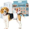 Dr. Pol Pannolini per cani maschi, super assorbenti, traspiranti, a prova di perdite, con indicatore di umidità, piccoli, 50 pezzi