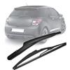 JinsenTGG Braccio e Spazzola Tergilunotto Posteriore Compatibile con Citroen DS3 3 portes 2009-2016, Braccio Tergicristallo Posteriore Gomma, Kit Spazzole Tergicristallo Posteriore impermeabile