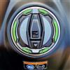 Resin Bike Adesivi Moto Compatibile con Kawasaki Z500-Z500 SE 2024-2026. Protezione Tappo Serbatoio da Urti e Graffi. Adesivi Resinati con Effetto 3D Made in Italy