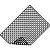 PARFCO Tappetino in Silicone per Lavello Cucina 45.5x31.5cm, Tappetino Salva Piano Antiscivolo e Resistente al Calore con Piedini, Gocciolatoio per Lavello, Nero, per Isolamento e Antivibrazioni