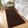 smiry Tappeto a pelo lungo, morbido, lavabile, antiscivolo, moderno, morbido, per corridoio, soggiorno, cameretta dei bambini, camera da letto, caffè, 80 x 150 cm