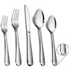 TEAMFAR Set di posate in acciaio inox, 60 pezzi