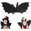 dinghaole Costume da pipistrello per bambini, ali di pipistrello, ali di pipistrello, per bambini di età compresa tra 0 e 5 anni, ali da diavolo e pipistrello, accessori per Halloween, accessori per