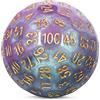DNDND D100 Dadi, in resina di colori misti D100 con sacchetto di organza traslucido per dungeon e draghi DND
