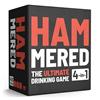 SLSK Games Hammered - The Ultimate Drinking Game - Drinking Game with 100 Cards - Drinking Game - Card Game - Party Game for Adults - from 18 Years Old - English Version