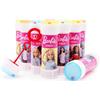 Toyland® Confezione da 12 Barbie Bolle con Bacchette, Soluzione da 60ml e Coperchio Labirinto Originale - Giocattoli per Soldi da Tasca e Sacchetti