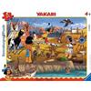 Ravensburger Puzzle per bambini 05698 - Giocare con gli amici all'aperto - 30 - 48 pezzi Yakari Puzzle con telaio per bambini dai 4 anni in su