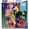 Ravensburger Puzzle 200 pezzi, Iris - Puzzle Adulti +14 anni, 21 x 33 cm, Puzzle per Adulti Floreale, Collezione Fiori, Idee Regalo