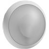 Plafoniera rotonda E27 IP65 Ø30cm Con sensore Movimento - Bianca