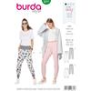 burdastyle Burda Sewing Pattern 6317 - Misses Jogging Pull On Pant 8-20