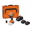 FEIN Trapano avvitatore a batteria ABS 18 Q AS Set 5Ah, 2 velocità, Motore brushless e Attacco QuickIN. Perfetto per Forature fino 13 mm e Maschiature fino M10, 2 batterie 18V 5Ah e Caricabatteria