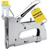 Rapid R28 PRO Graffatrice Manuale per Graffe Fermacavi n. 28, Dotata di Impugnatura Ergonomica e Parti Interne in Acciaio, Regolatore di Forza a 3 Fasi, Realizzata in Svezia (5001672)
