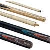 PowerGlide Bastone per Stecca da Biliardo in 2 Pezzi, Calibro, Manico in Legno di Frassino e Testa con Design Decalcomania, Giunto in Ottone, Dimensioni 144,8 cm, Punta da 10 mm