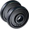 GDC Cast SPA GDC Cast | Set di 2 dischi 1kg per Bilanciere e Manubri - Allenamento e fitness a casa - Ghisa