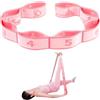 Androxeda 1 Gymnastics Stretch Band, Fascia Di Resistenza Per Yoga E Allenamento, Banda Elastica Per Stretching E Pilates, Per Donne, Uomini, Principianti E Atleti, Rosa