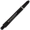 Harrows Supergrip Carbon Shafts - Diverse Versioni, 1 Set = 3 Pezzi, Argento, Midi - INT