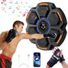 Music Boxing Machine Interattiva con LED a Parete, Bluetooth e App - Display Digitale - 5 Pad Reattivi - Guantoni INCLUSI - Beat Punch Allenamento Casa per Riflessi, Velocità e Coordinazione