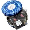 Dammann Frères | Lattina Regalo Collezione Tour Eiffel | Tè Nero Aroma Vaniglia e Mandorle in Lattina Piatta Rotonda - 6 Infusori (12 Gr)