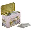 New English Teas | Tè Nero English Breakfast - 40 Filtri (80 Grammi) | Tè Nero Ceylon Lattina Regalo Metallo Decori Vittoriani Rosa