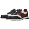 Bugatti Lacci da Uomo 331-awb02, Dark Blue White, 45 EU