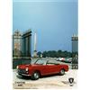 I&S / Les collections rétro Les Collections Retro Targa in metallo Peugeot 404 Cabriolet (40 x 30 cm)