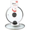 IPEA Coperchio per Padella o Pentola in Vetro Temperato - 18/20 / 22/24 / 26/28 / 30/32 cm - Trasparente Rotondo Universale con Pomello per Pentole e Cucina - Lavabile Lavastoviglie - 28 CM