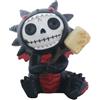 SUMMIT COLLECTION Furrybones Black Scorchie Scheletro in Costume da Drago con Marshmallow Figurine