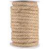 Vaessen Creative Corda Spago di Juta Naturale 10 mm x 10 m - 2 Rotoli Corda Canapa per Decorazioni, Confezioni Regalo, Fai-da-te, Scrapbooking, Composizioni Floreali e Decorazioni per il Giardino