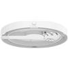 Eglo Supporto da soffitto per lampade Castagneto, accessorio in plastica bianca per montaggio lampade, Ø 20 cm