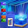 XM-mengpanwei Cubo Proiettore Aurora Boreale Lamp, 16 Colori con Telecomando, Luce Notturna per Camere da Letto, Giochi, Feste e Atmosfera