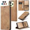 Sojlecyu Cover per Xiaomi Redmi Note 14 4G Custodia, a Libro Portafoglio in Premium Pelle PU Porta Carte Flip Case Supporto Protezione Case Cover per Xiaomi Redmi Note 14 4G, Marrone