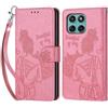 KENHONER Custodia per Motorola Edge 60 Fusion/Edge 60 Cover, Rosa