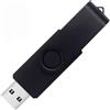 WISEORANGE 64GB Chiavetta USB 1 Pezzi Pen Drive 64GB WISEORANGE Metallo USB2.0 Unità Memoria USB per PC, Laptop,TV con Luce LED