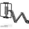 OHLPRO Supporto da Parete per Tablet e iPad in Alluminio Porta iPad da Muro con Rotazione a 360° Compatibile con 5-13 iPad Pro Air Mini iPhone 17 Pro Max Galaxy Tab S9 Fire HD 10 Switch Kindle
