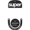 Pulsar Gaming Gears Superglide2 - Nuova superficie testurizzata a velocità controllabile, piedini per topo/pattini in vetro ultra resistente, suola liscia e resistente per Logitech G Pro X Superlight2 [Nero]