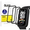 X-Dision [3 Pezzi Pellicola Protettiva Compatibile con Xiaomi Smart Band 9 Active,[Resistente ai Graffi][3D Curved Full Cover] Pellicola Protettiva per Xiaomi Smart Band 9 Active