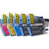 TonerPartner Confezione multipla compatibile con Brother LC-3213 include 5 cartucce d'inchiostro