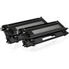 TonerPartner Set di risparmio che sostituisce Lexmark 602H 60F2H00 contiene 2x toner
